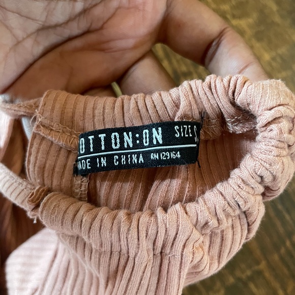 Cotton on peach Long Sleeve Bodysuit - Picture 12 of 13